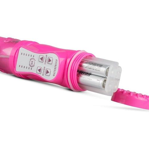 EasyToys Thrusting Rabbit Vibrator - Pink