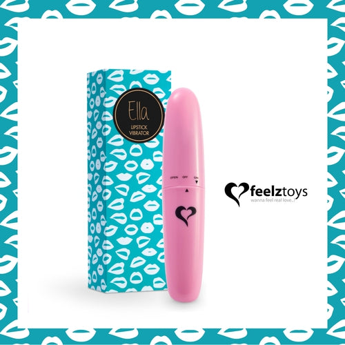 FeelzToys - Ella Lipstick Vibrator Pink