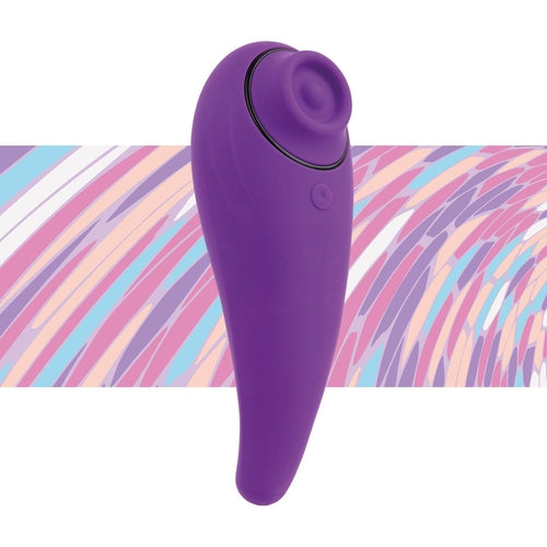 FeelzToys - FemmeGasm Tapping & Tickling Vibrator Purple