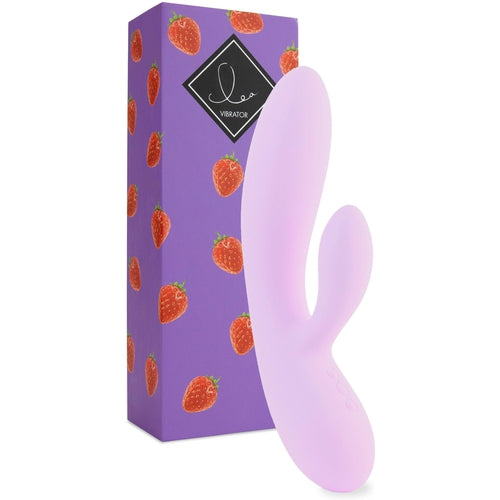 FeelzToys - Lea Rabbit Vibrator Strawberry