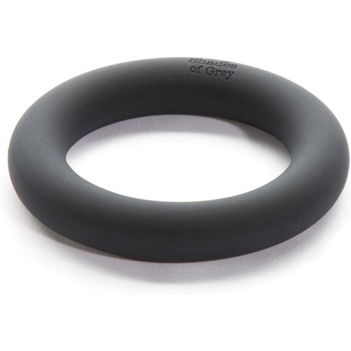 Fifty Shades of Grey - Silicone Cock Ring Black