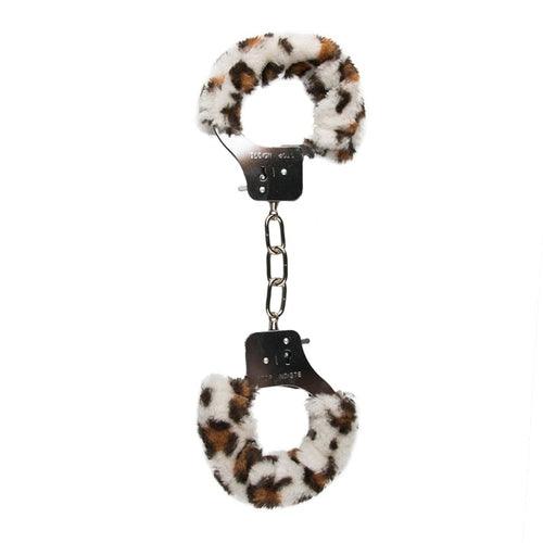 Furry Handcuffs - Leopard