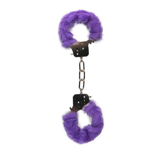 Furry Handcuffs - Purple