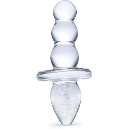 Glas - Titus Beaded Glass Butt Plug