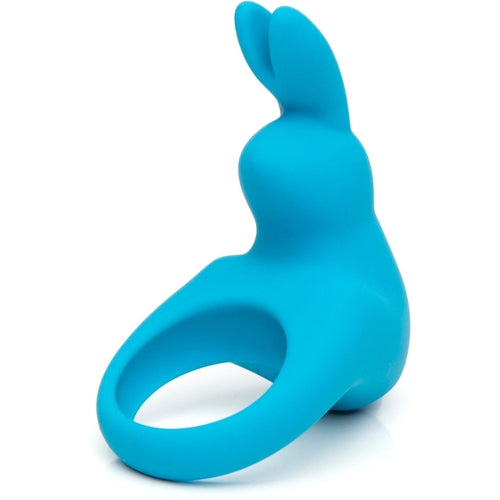 Happy Rabbit - Rechargeable Vibrating Rabbit Cock Ring Blue