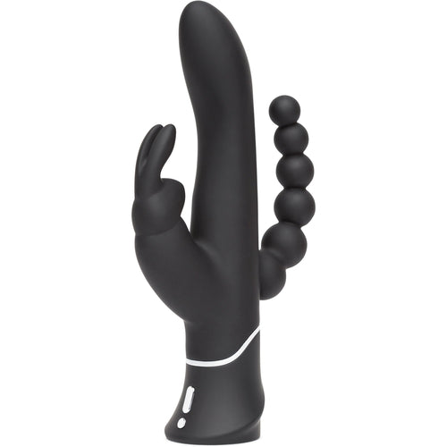 Happy Rabbit - Triple Curve Rabbit Vibrator Black