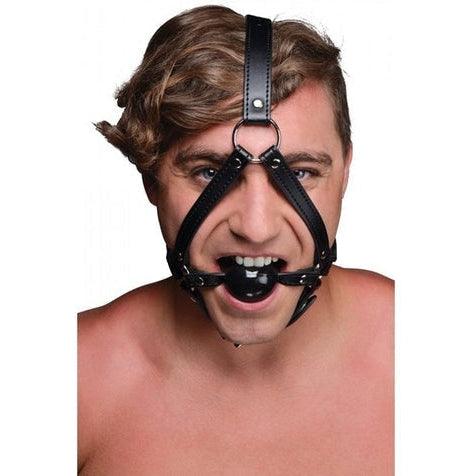 Head Harness With Ball Gag