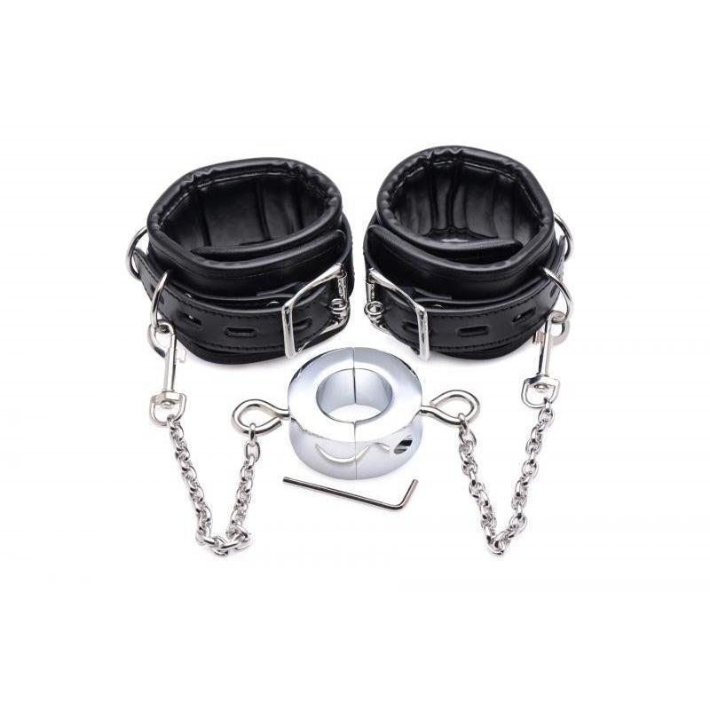 Hells Tether Ball Stretcher With Ankle Cuffs