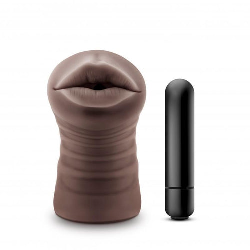 Hot Chocolate - Heather Masturbator With Vibrating Bullet - Mouth