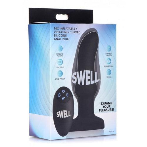 Inflatable And Vibrating Prostate Anal Plug