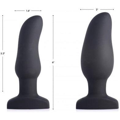 Inflatable And Vibrating Prostate Anal Plug