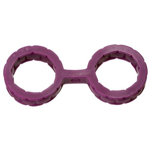 Japanese Bondage Silicone Handcuffs - Purple