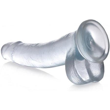 Jock C-Thru Transparent Dildo - 23 cm