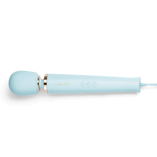 Le Wand - Powerful Plug-In Vibrating Massager Sky Blue