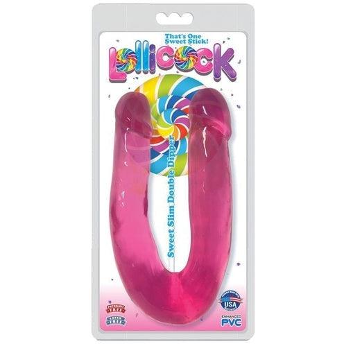 Lollicock Double Dildo - Cherry