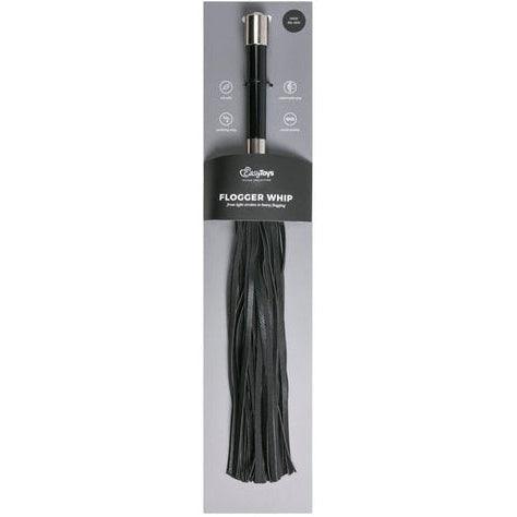 Long Flogger With Metal Grip