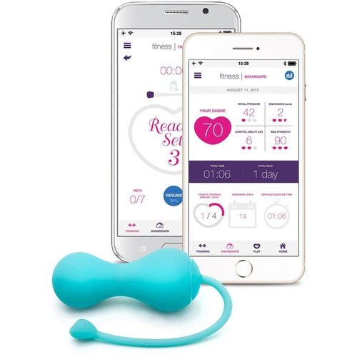 Lovelife by OhMiBod - Krush App Connected Bluetooth Kegel Turquoise