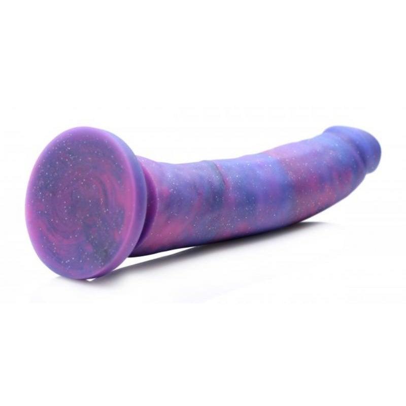 Magic Stick Silicone Dildo With Glitter - 20 cm