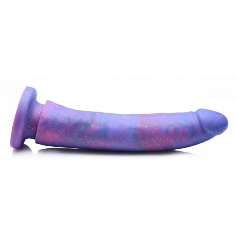 Magic Stick Silicone Dildo With Glitter - 20 cm