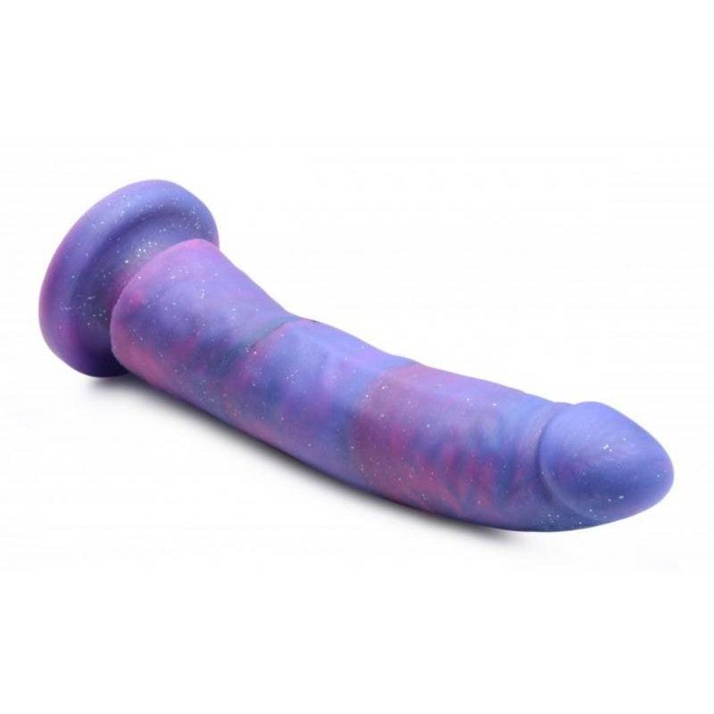 Magic Stick Silicone Dildo With Glitter - 20 cm