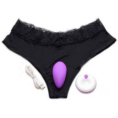 Naughty Knickers Silicone Remote Panty Vibe