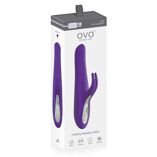 OVO J3 Rabbit Purple Rechargeable