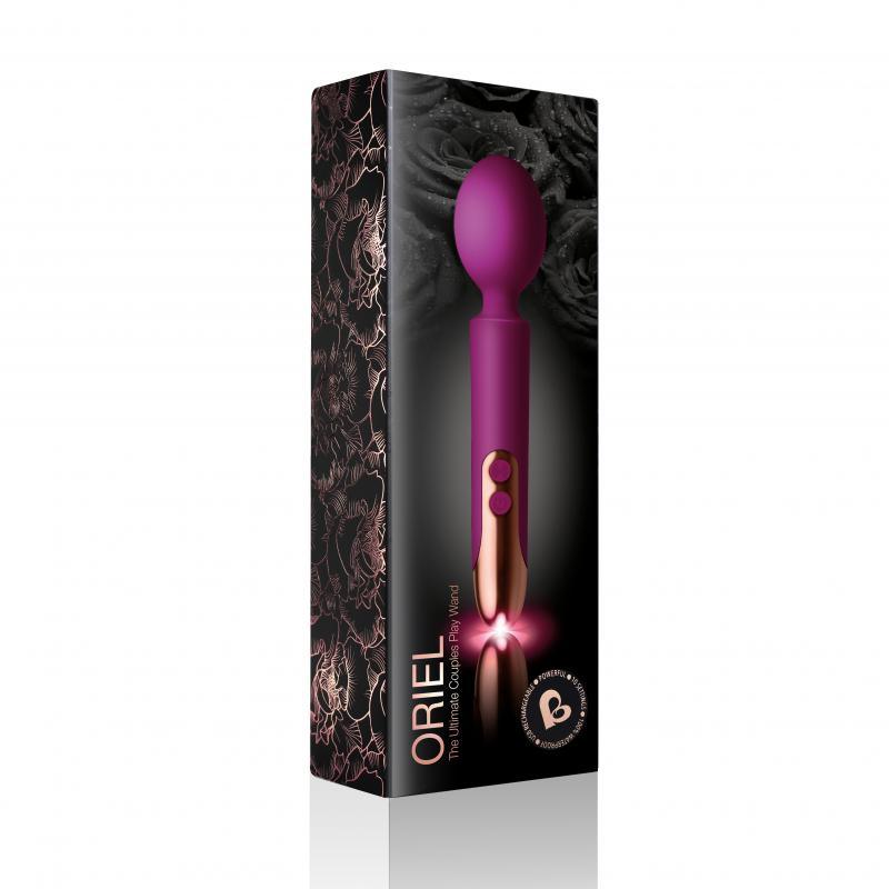 Oriel - Rechargeable Wand Vibrator - Fuchsia