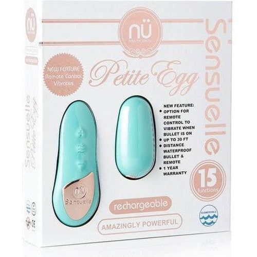 Petite Egg Vibrating Egg - Blue