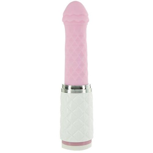 Pillow Talk - Feisty Thrusting Vibrator - Rose