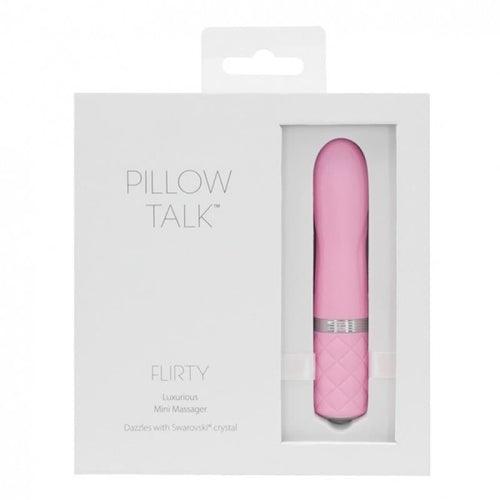 Pillow Talk Flirty Mini Vibrator - Pink