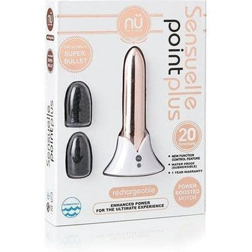 Point Plus Bullet Vibrator - Gold