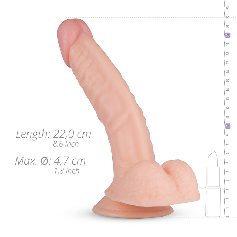 Derek Realistic Dildo - 22 cm