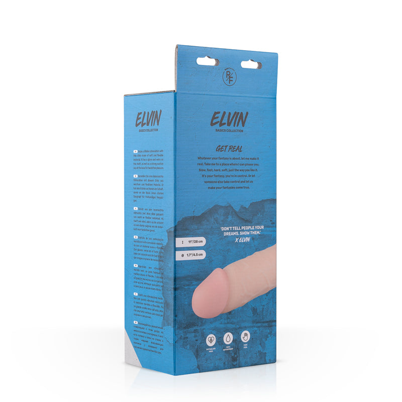 Elvin Realistic Dildo - 27.5 cm