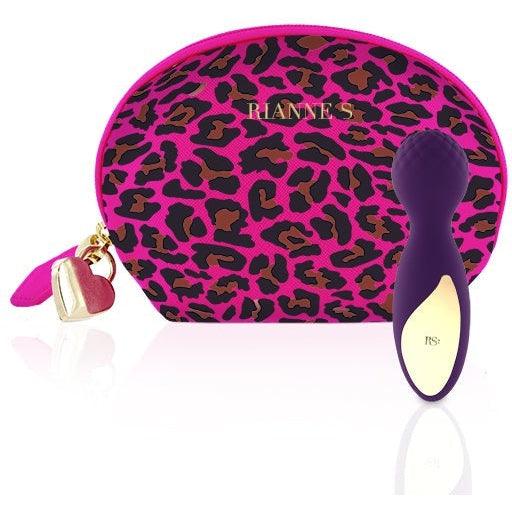 RS - Essentials - Lovely Leopard Mini Wand Deep Purple