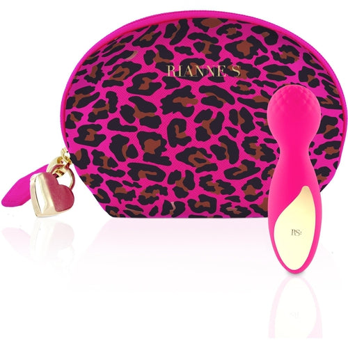 RS - Essentials - Lovely Leopard Mini Wand Pink