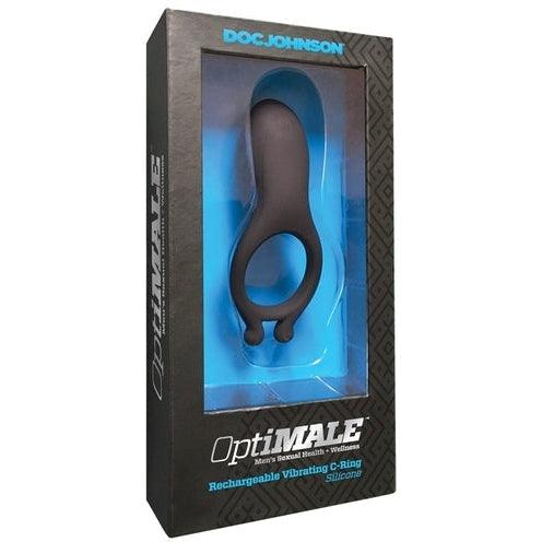 Rechargeable Vibrating C-Ring - Black