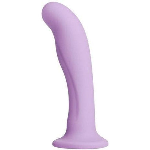 Royal Heart Strap-On Dildo - Purple