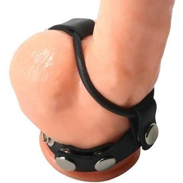 Rubber Cock Ring Harness