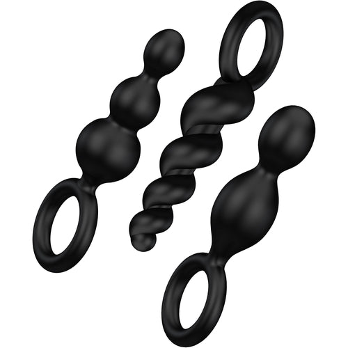 Satisfyer - Booty Call Plugs Black