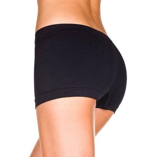 Seamless Boy Shorts - Black