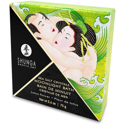 Shunga - Oriental Crystals Bath Salts Single Use Lotus Flower 75