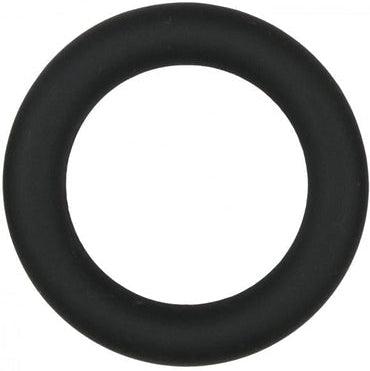 Silicone Cock Ring Black medium