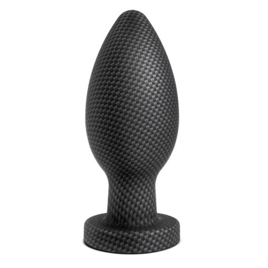 Spark - Silicone Anal Plug Carbon Fiber - Large