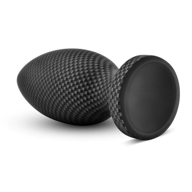 Spark - Silicone Anal Plug Carbon Fiber - Small