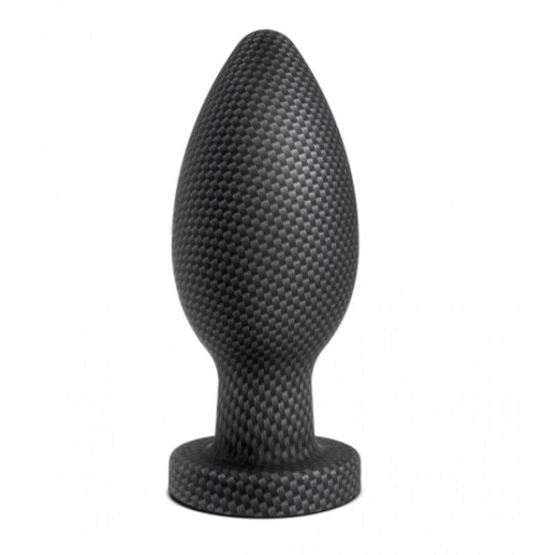 Spark - Silicone Anal Plug Carbon Fiber - Small