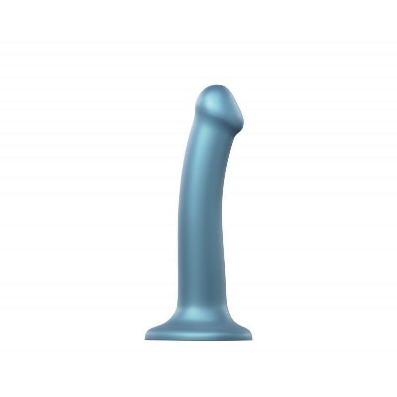 Strap On Me - Silicone Dildo - Blue - M