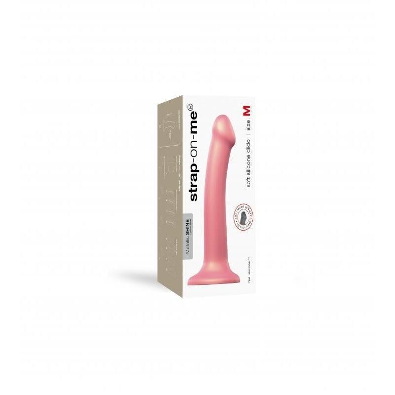 Strap On Me - Silicone Dildo - Pink - M