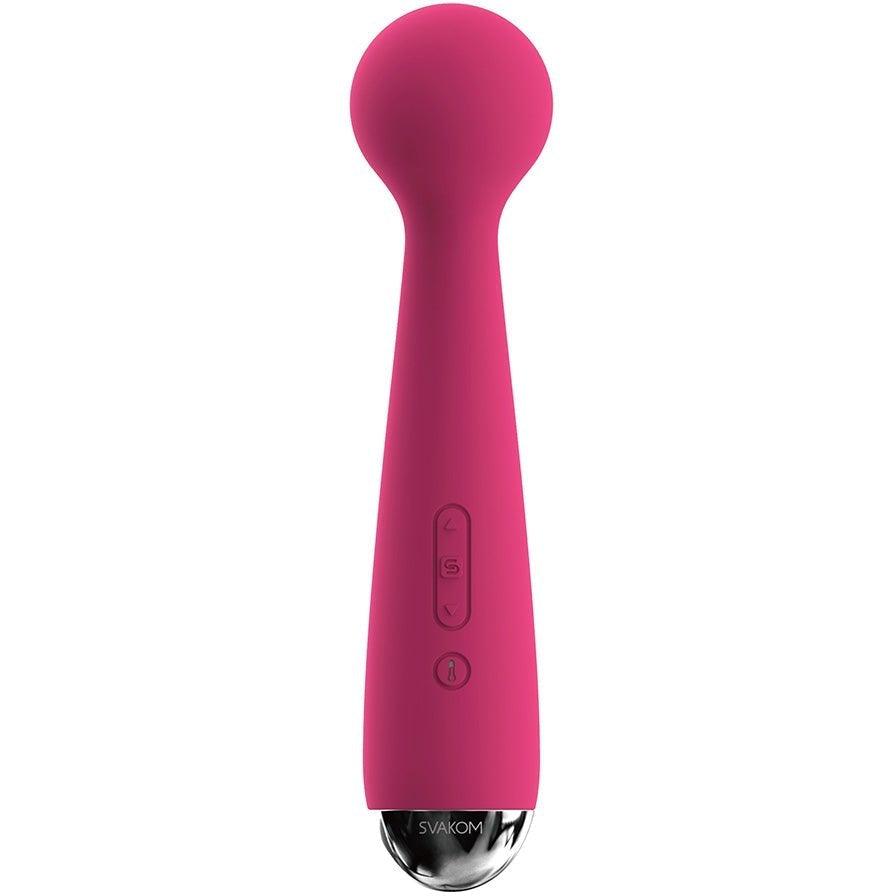 Svakom - Emma Mini Wand Massager Plum Red