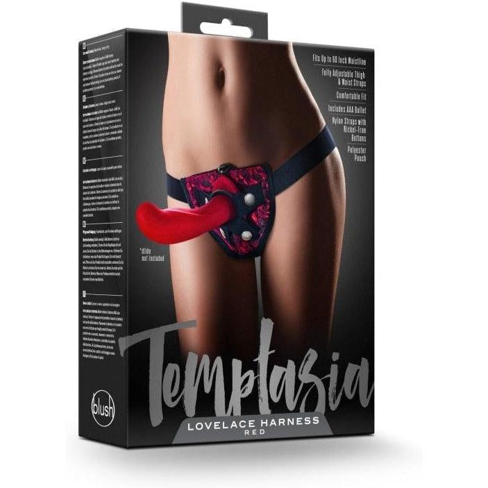 Temptasia - Lovelace Harness - Red