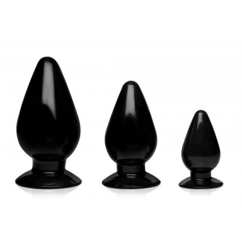 Triple Cones Anal Plug Set Of 3